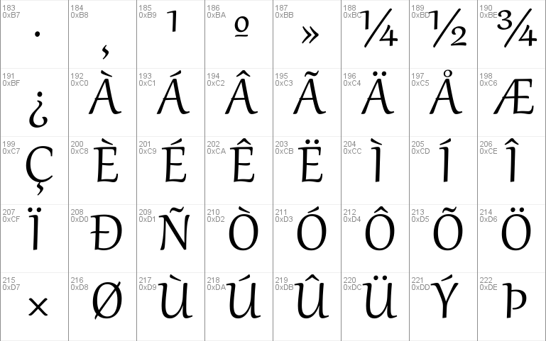 gabriola free font